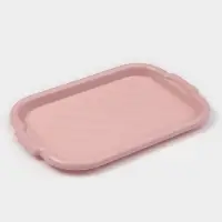 Поднос SparkPlast, 39&times;27 см, пластик, МИКС