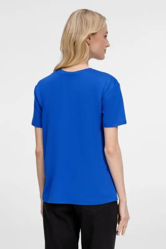 Футболка унисекс Senti, ярко-синяя, размер S Футболка унисекс Senti, ярко-синяя, размер S