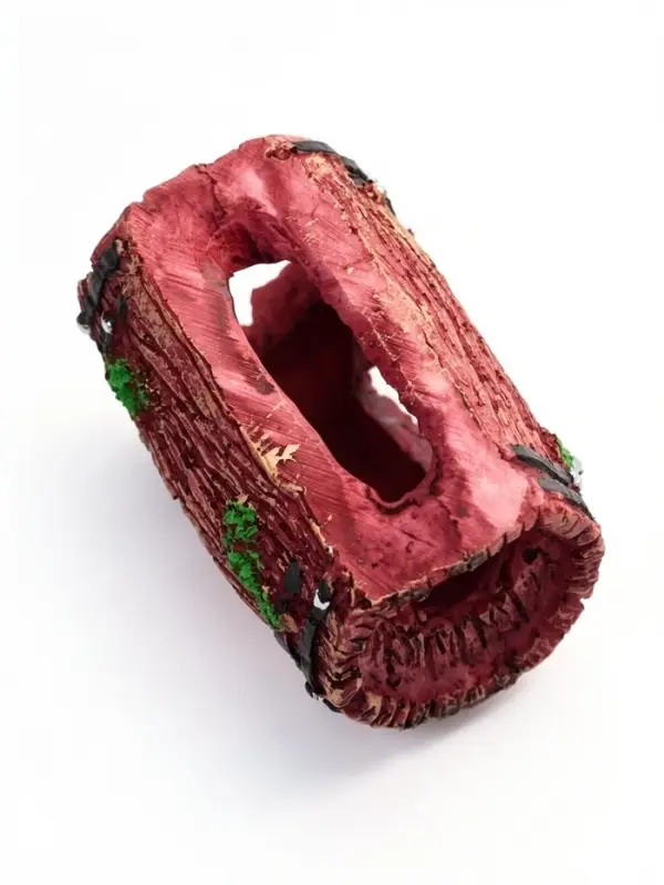 Декор для аквариума, грот - Дырявый бочонок, 9&times;6 см