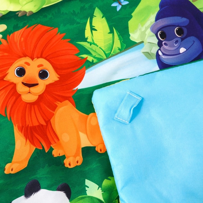 Развивающий коврик с дугами «Африка», 85х85 см, Крошка Я Развивающий коврик с дугами «Африка», 85х85 см, Крошка Я