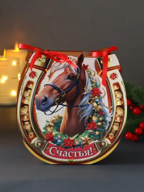 Шкатулка «Подкова», 18×18.5×7 см Шкатулка «Подкова», 18×18.5×7 см