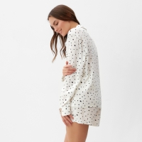 Пижама (шорты, жакет) KAFTAN, белый, размер 40-42