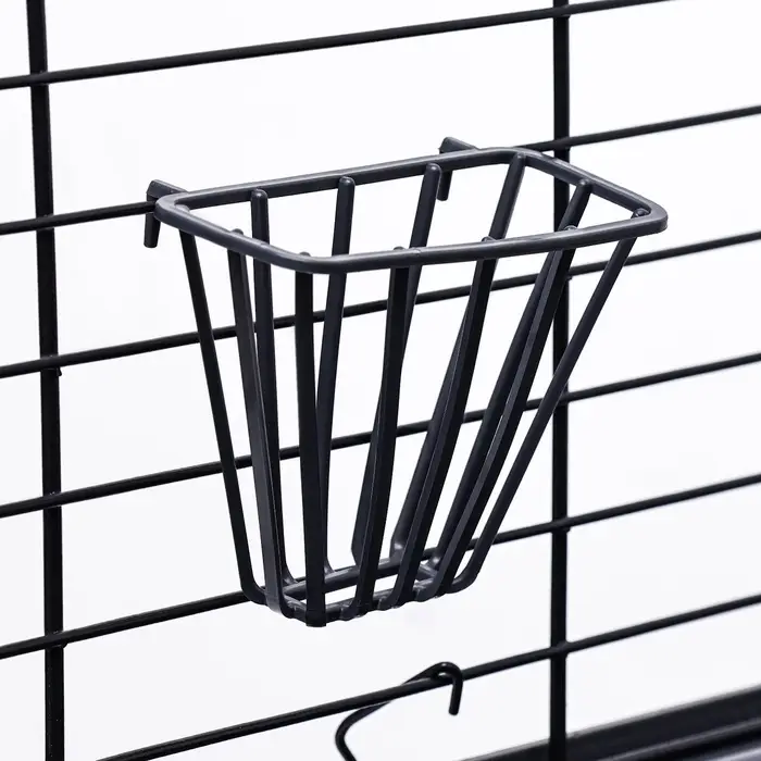 Клетка для кроликов, морских свинок &laquo;Пижон&raquo; №4 складная, 80&times;50&times;47 см, светло-серая