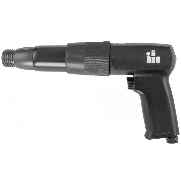 Молоток пневматический с низкой вибрацией 2100 уд/мин., патрон H10, c насадками, 8 предметов, Jonnes