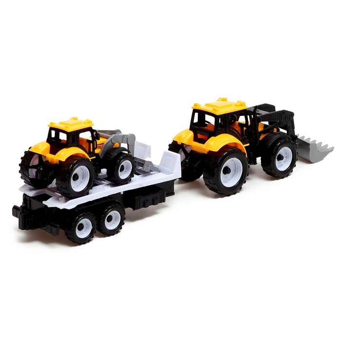 Трактор инерционный «Фермер», с прицепом и трактором Трактор инерционный «Фермер», с прицепом и трактором