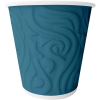 Стакан одноразовый бум 2-сл d-90мм 300мл Узоры 40шт/уп NDW12