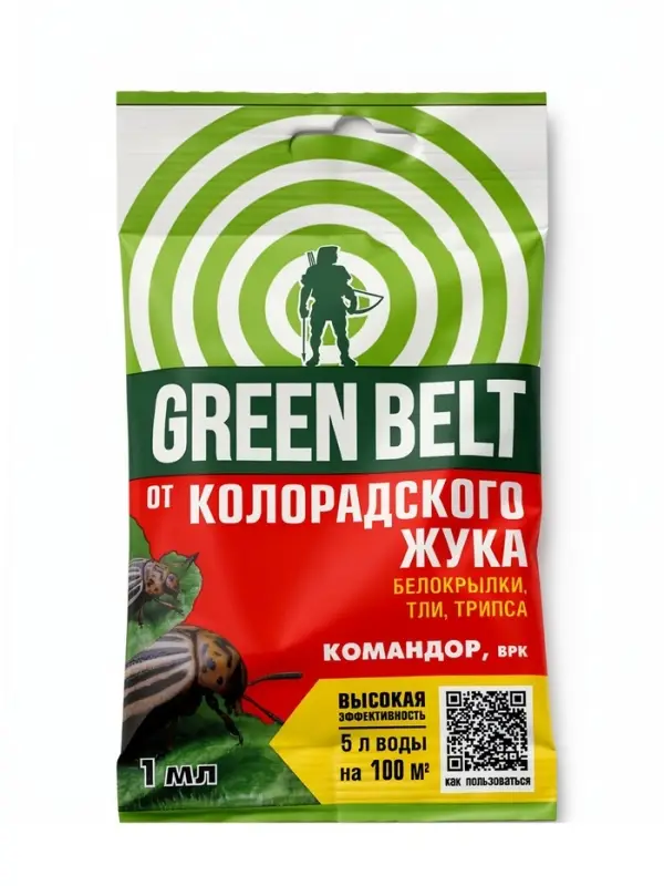 Средство &laquo;Командор&raquo; от насекомых-вредителей ампула 1 мл