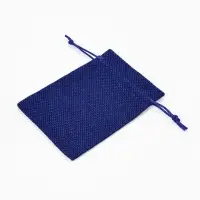 Набор мешочков подарочных 50 шт. &laquo;Льняной&raquo; 9&times;12&times;0.1 см, синий