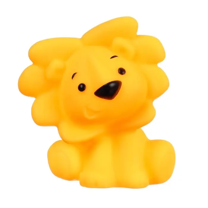 Резиновые игрушки для ванны Крошка Я &laquo;Давай играть&raquo;, с пищалкой, в наборе 6 шт.