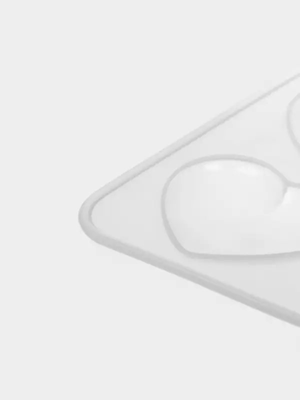 Форма для шоколада Доляна &laquo;Сердечки&raquo;, силикон, 20&times;17.5&times;0.6 см, 9 ячеек (5.5&times;5 см), прозрачная