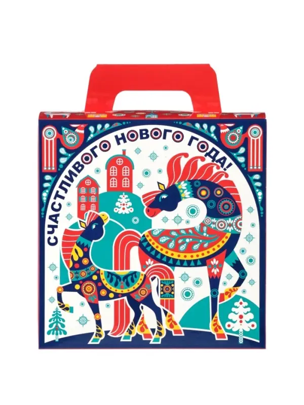 Сладкий новогодний подарок «Гжель», 650 г