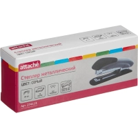 Степлер Attache №10 до 12л., серый антистеп