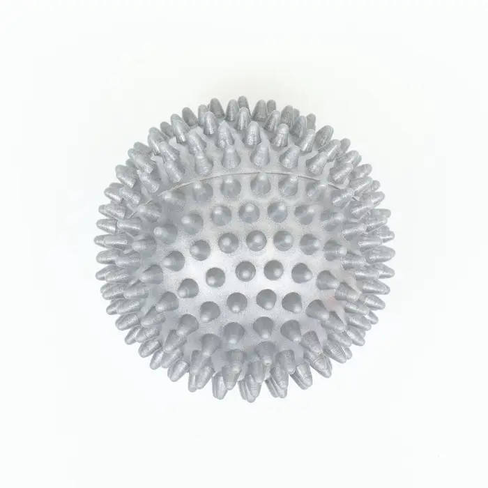 Игрушка для собак &laquo;Мяч массажный&raquo;, 9 см, пластикат, цвет МИКС