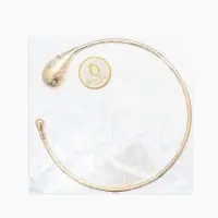 Колье-Чокер "Капли БО", цвет золото