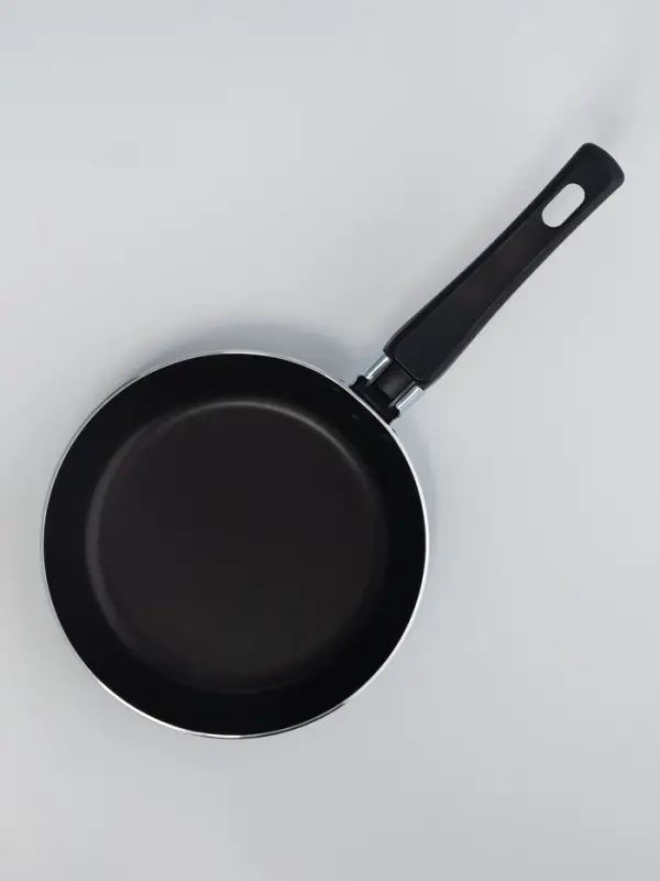 Сковорода Colibri, d=18 см, пластиковая ручка, антипригарное покрытие, алюминий, зелёная