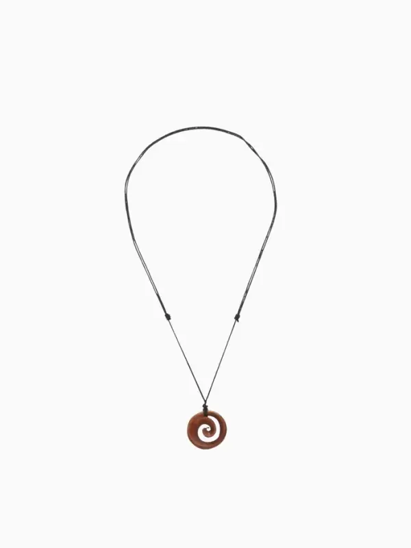 Кулон &laquo;Спираль&raquo;, дерево соно