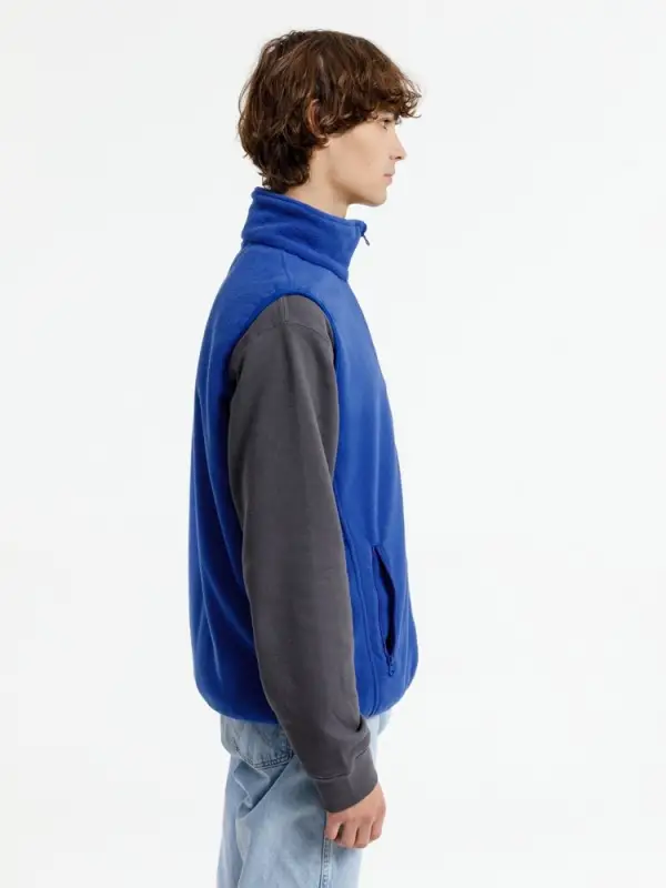 Жилет флисовый унисекс Nesse, синий, размер XS/S Жилет флисовый унисекс Nesse, синий, размер XS/S