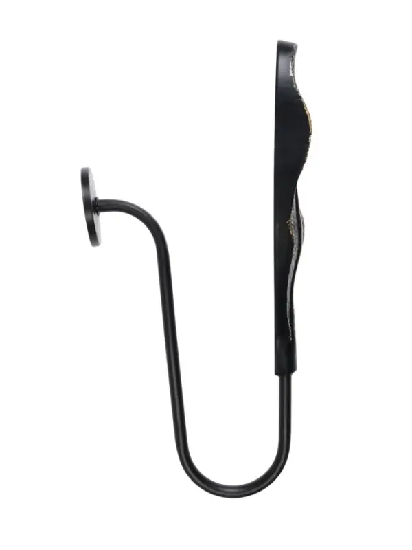 Крючок для штор CAPPIO KS040, цвет черный с золотом, набор 2 шт