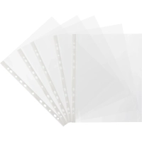 Файл-вкладыш А4, 40мкм, Attache, с перфорацией, гладкий 100 шт/уп