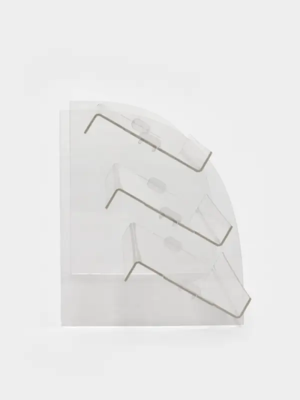 Горка 3 ступеньки угол 30, 33&times;17&times;19 см, оргстекло 2 мм