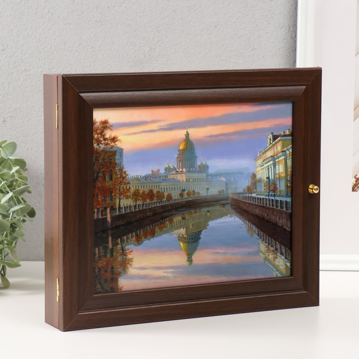 Ключница Ключница "Исаакиевский собор" 26х31 см венге