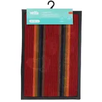 Коврик придверный яркая полоска тм VETTA, 40x60см, ворсовый с резиновой каймой, 4 диз.