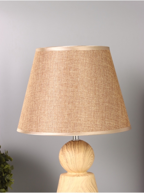 Лампа настольная Лампа настольная "Мудрость" 1х40Вт Е27 бежевый 25х25х39,5см МОДЕЛЬ: