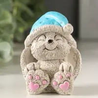 Фигурка гипс &laquo;Кролик в колпаке&raquo;, 7&times;5.5&times;5.5 см, цветной
