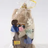 Фигурка - оберег &laquo;Домовой. Василек в льняном колпаке, с топором&raquo;, 23&times;15&times;8 см, МИКС