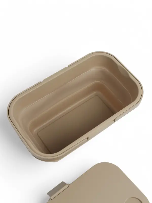 Корзина - столик maclay 2 в 1, складная, 47&times;28.5&times;23.5 см, бежевая