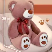 Мягкая игрушка &laquo;Медведь Том&raquo;, цвет бурый, 38 см (65 см)