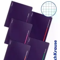 Набор предметных тетрадей ErichKrause Indigo, 12 предметов, 48 листов, с пластиковой обложкой