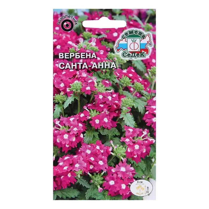 Семена цветов Вербена Семена цветов Вербена "Санта-Анна "0.1 г