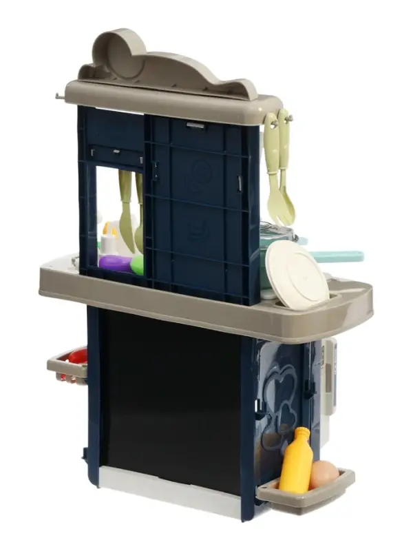 Игровой набор Игровой набор" Кухня" 22 предмета, вода из крана, 46 см