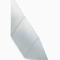 Зеркало настенное &laquo;Ромбы&raquo;, на клеевой основе, акриловое, 58 шт., 100&times;100 см