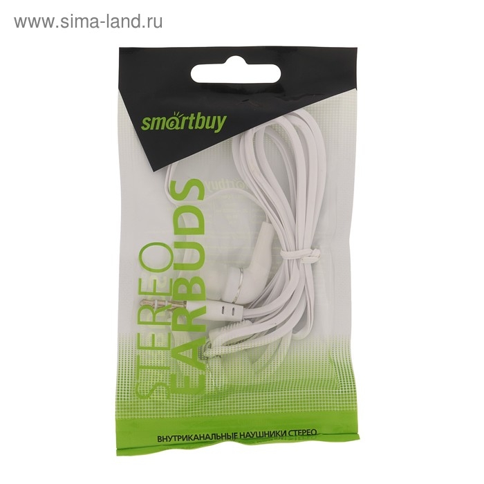 Наушники Smartbuy A4 SBE-012, вакуумные, 95 дБ, 16 Ом, 3.5 мм, 1 м, белые Наушники Smartbuy A4 SBE-012, вакуумные, 95 дБ, 16 Ом, 3.5 мм, 1 м, белые