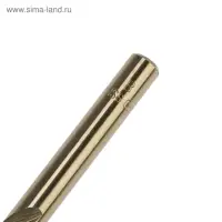 Сверло по металлу ТУНДРА, HSS-Co (5% кобальта), цилиндрический хвостовик, 8&times;115 мм