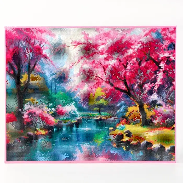Алмазная вышивка полное заполнение &laquo;Природа&raquo;, на раме, 40&times;50 см