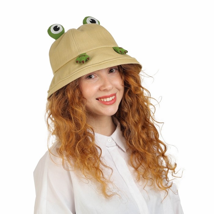 Панама  Панама "Лягуха" р-р 56-58 цвета МИКС