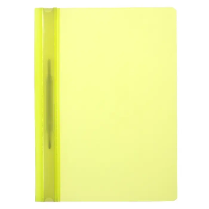 Набор папок-скоросшивателей А4, Calligrata Neon, 160 мкм, 8 штук, МИКС, прозрачный верх