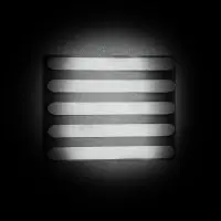 Светоотражающая термонаклейка &laquo;Полосы&raquo;, 10&times;1 см, 5 шт. на листе, серая