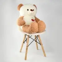 Мягкая игрушка «Медведь», с вишенкой, 80 см, цвет коричневый