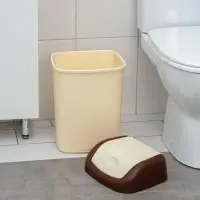 Контейнер для мусора, 14 л, с крышкой, МИКС