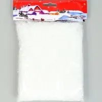 Искусственный снег, 100 г, цвет белый
