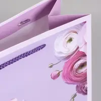 Пакет подарочный ламинированный "Самой красивой" 26 х 12 х 32 см