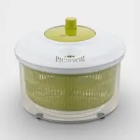 Центрифуга для сушки зелени Доляна Fresh cook, 3.7 л, пластик, белая, зелёная