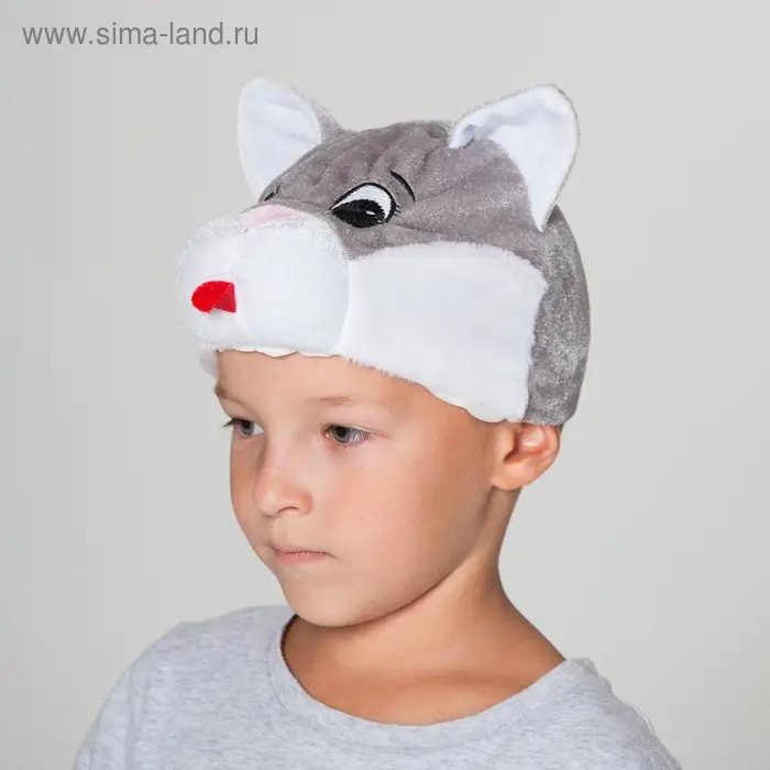 Шапка карнавальная «Кот», р-р. 52-54 см Шапка карнавальная «Кот», р-р. 52-54 см
