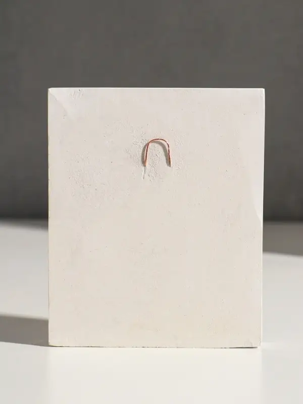 Икона &laquo;Георгий Победоносец&raquo;, с подвесом, 12&times;10&times;2 см, гипс