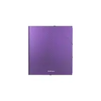 Папка на резинке А5+, 550 мкм, ErichKrause Diagonal Vivid, корешок 5 мм, до 300 листов, микс