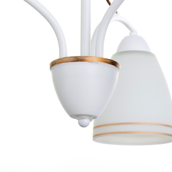 Люстра Люстра "Фрэнликс" 3хЕ27 40Вт белый 54х54х30 см BayerLux